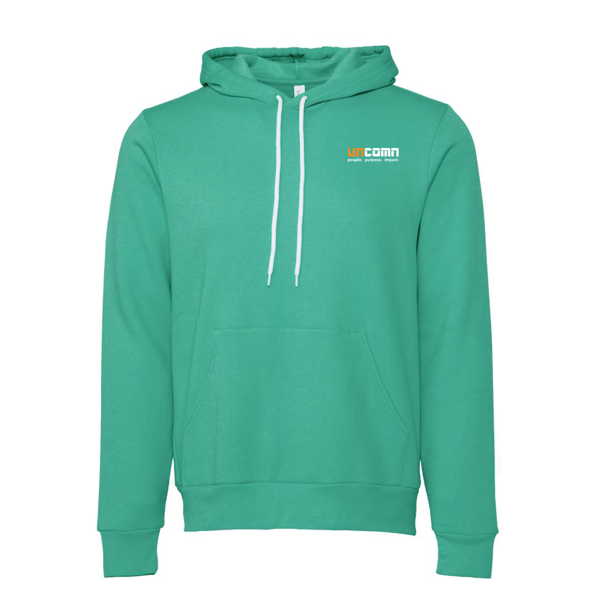 BELLA+CANVAS® Unisex Sponge Fleece Pullover Hoodie - Teal