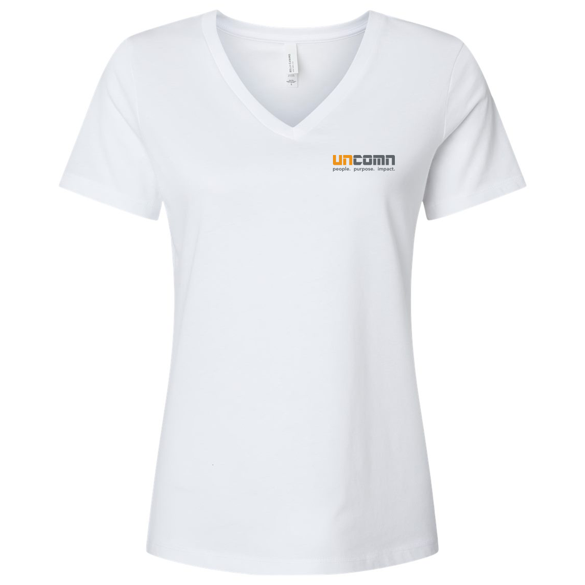 Women's Relaxed Heather CVC V-Neck Tee