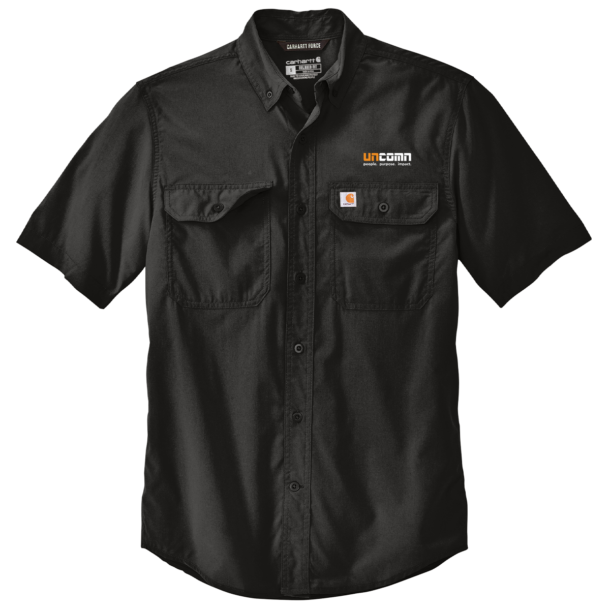 Carhartt Force® Solid Short Sleeve Shirt - Black