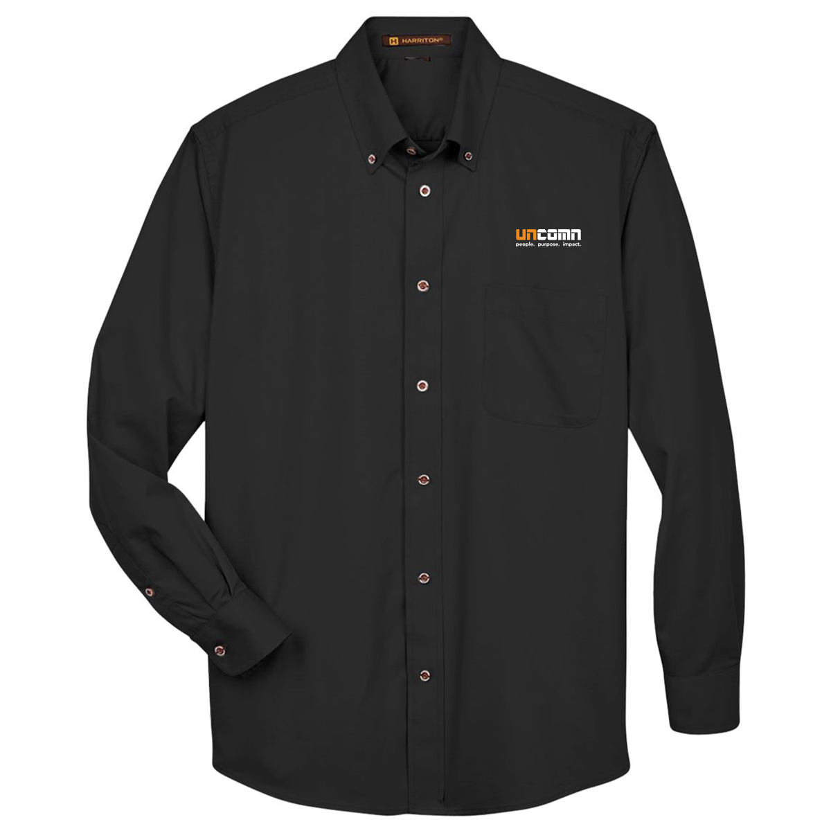 Men's Easy Blend™ Twill Shirt - M500 - Black