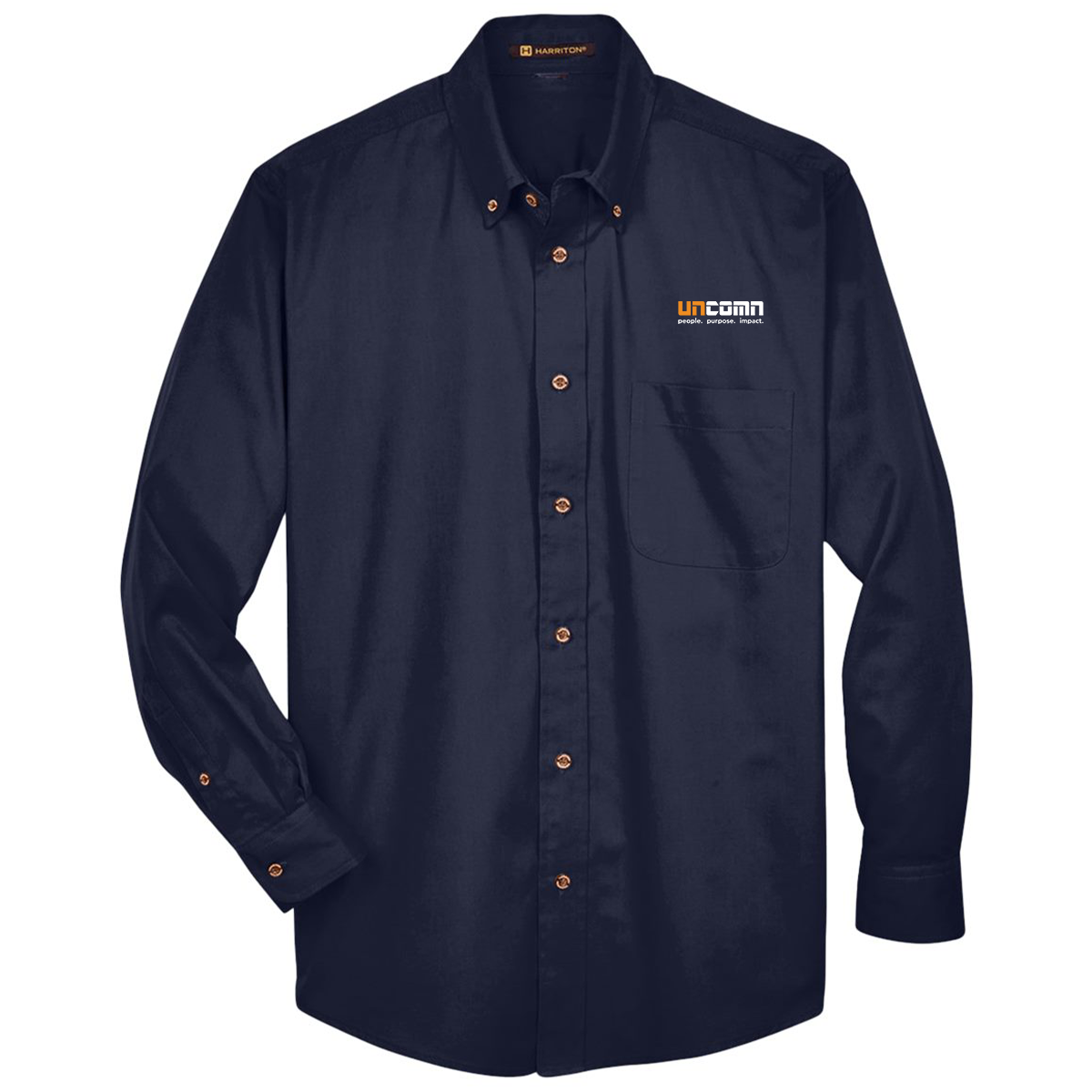 Men's Easy Blend™ Twill Shirt - M500 - Navy