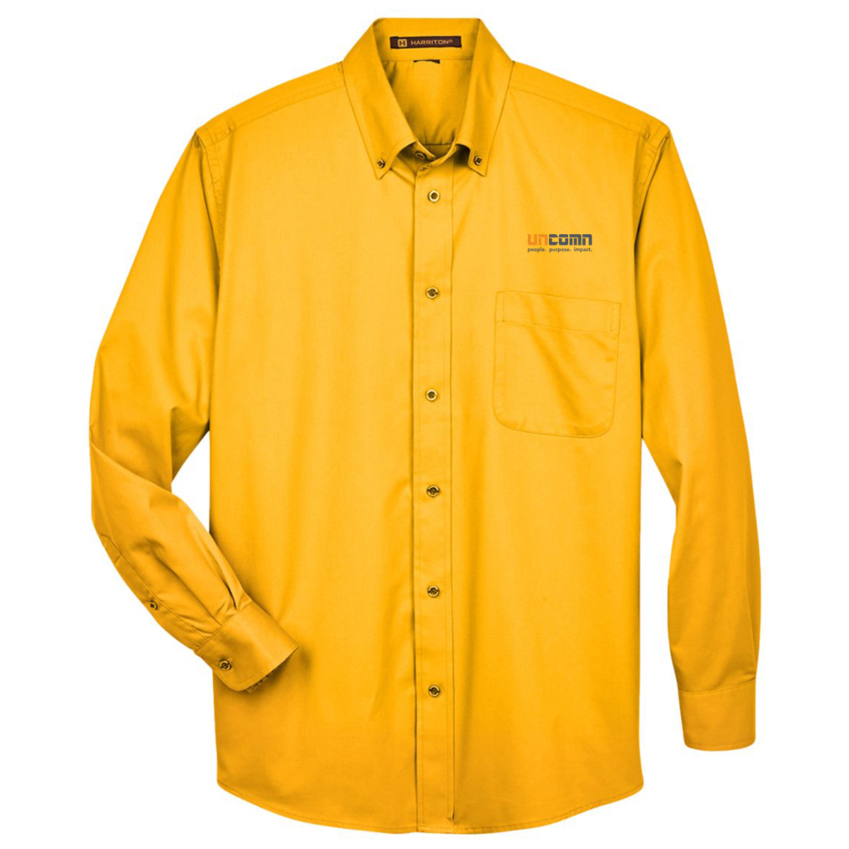Men's Easy Blend™ Twill Shirt - M500 - Sunray Yellow