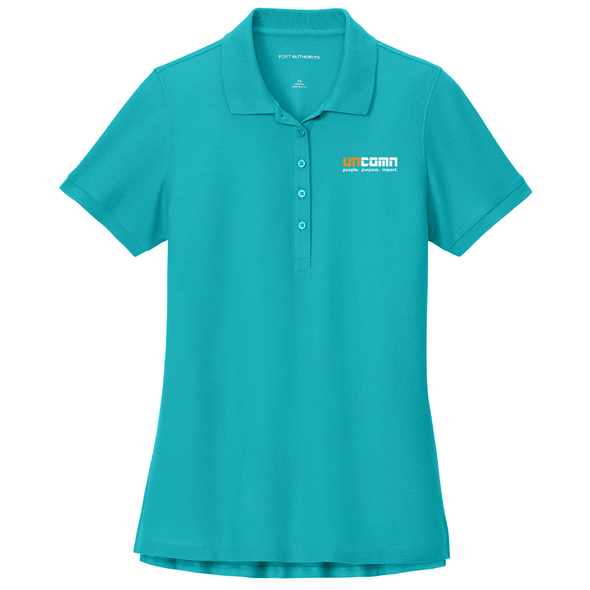 Port Authority Wearever Signature Pique Polo Ladies - Aquamarine