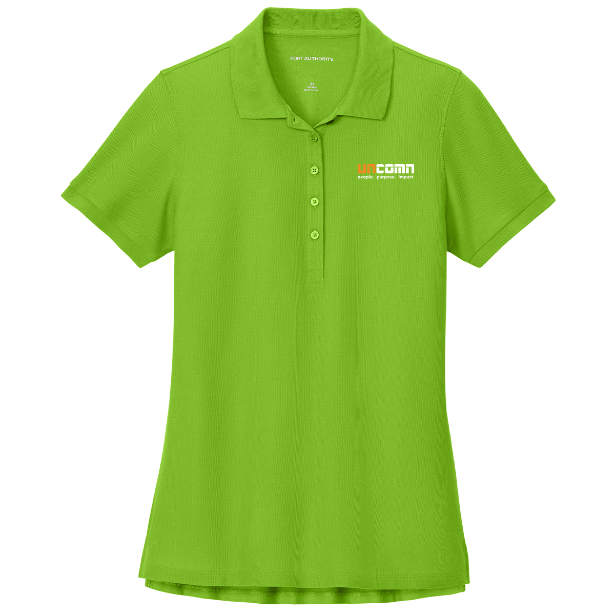 Port Authority Wearever Signature Pique Polo Ladies - Lime
