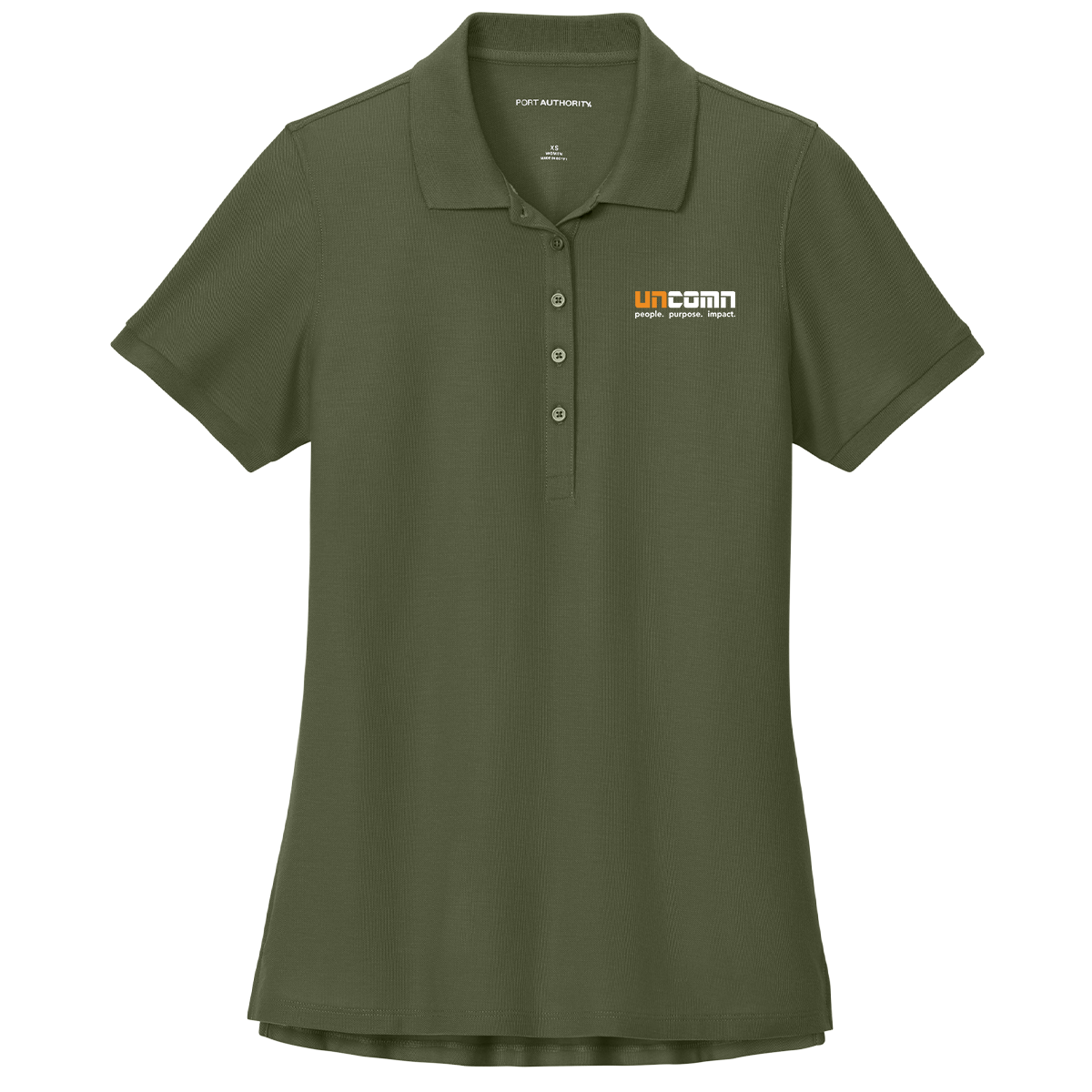 Port Authority Wearever Signature Pique Polo Ladies - Olive Drab Green