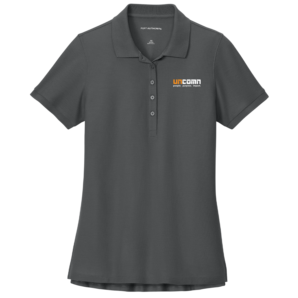 Port Authority Wearever Signature Pique Polo Ladies - Storm Grey