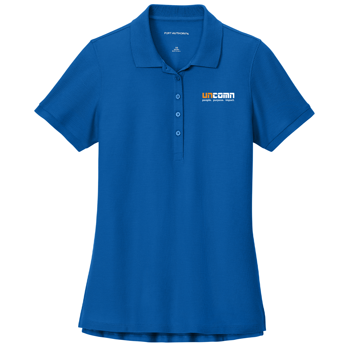Port Authority Wearever Signature Pique Polo Ladies - Strong Blue