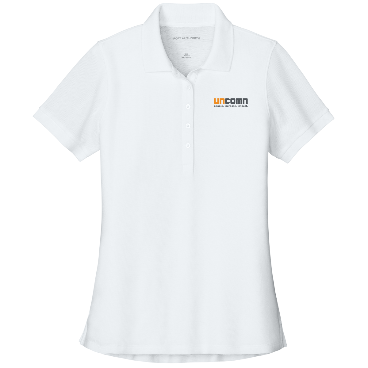 Port Authority Wearever Signature Pique Polo Ladies - White