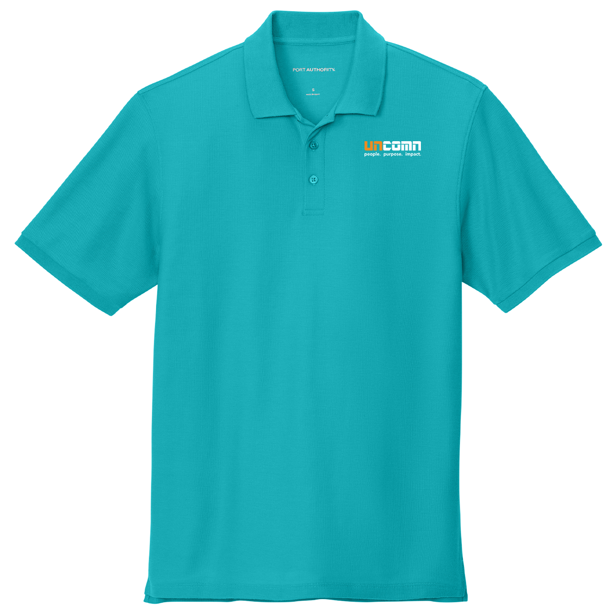 Port Authority Wearever Signature Pique Polo Men - Aquamarine