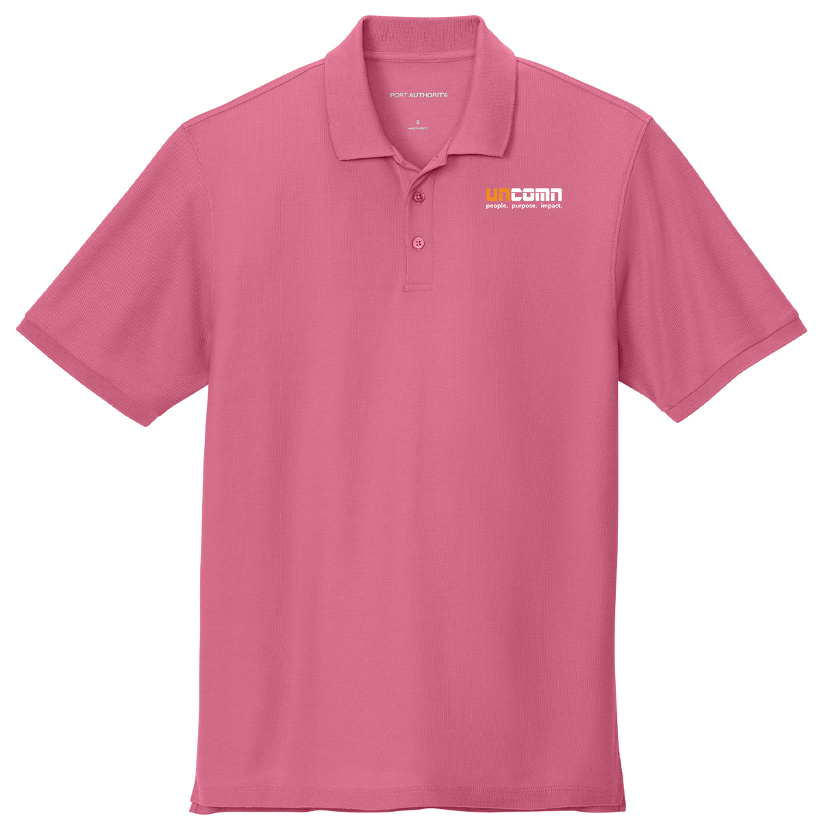 Port Authority Wearever Signature Pique Polo Men - Awareness Pink