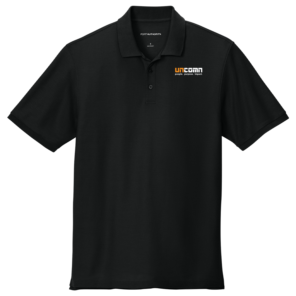 Port Authority Wearever Signature Pique Polo Men - Black