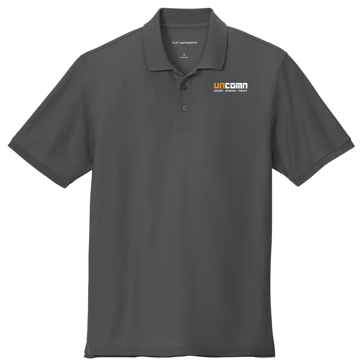 Port Authority Wearever Signature Pique Polo Men - Storm Grey