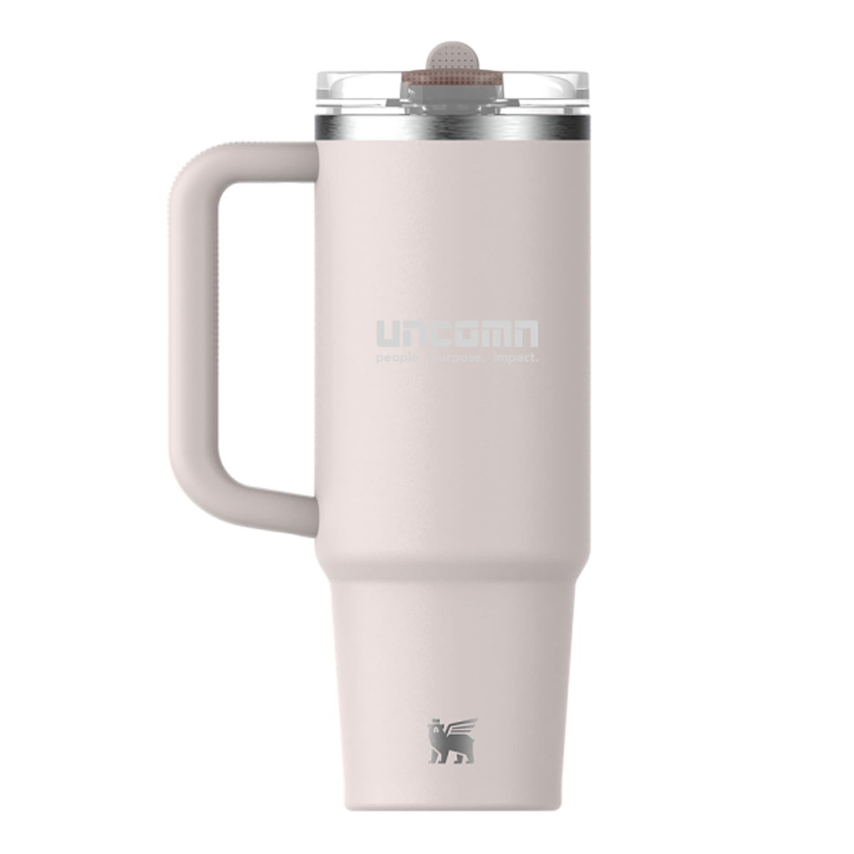 UNCOMN Stanley Quencher ProTour Flip Straw Tumbler 30 oz Rose Quartz and Cream